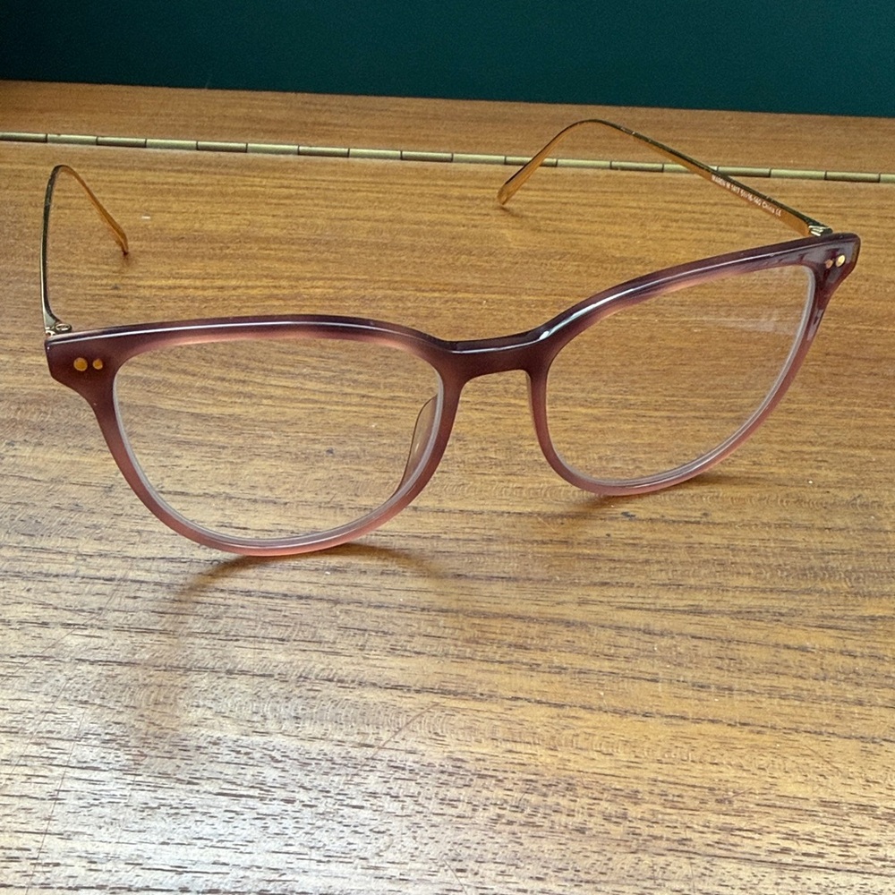 Warby Parker Maren Purple/Blush Frame Glasses
